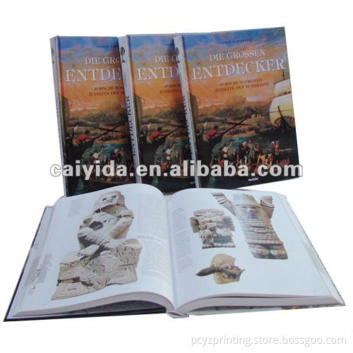 Custom Printed Paper Hardcover Book in Shenzhen
